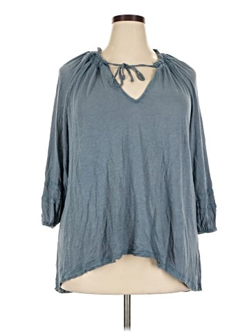 wonderly 3/4 Sleeve Blouse (view 1)