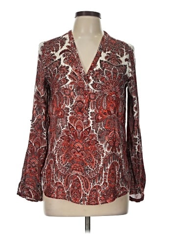 Zara Basic Long Sleeve Blouse (view 1)