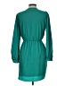 Honey Punch 100% Polyester Solid Teal Cocktail Dress Size L - photo 2