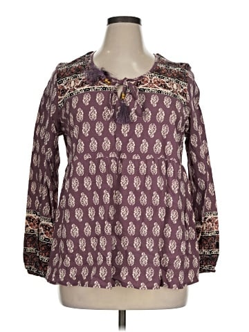 Lascana Long Sleeve Blouse (view 1)
