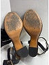 Chloé Color Block Black Leather Block Heel Sandals Size EU 37 - photo 5