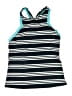 Jag Stripes Blue Swimsuit Top Size S - photo 1