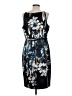 Tahari Print Blue Cocktail Dress Size 0 - photo 2