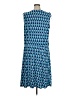 Leota Graphic Blue Casual Dress Size 16 (1) - photo 2