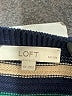 Ann Taylor LOFT 100% Cotton Stripes Blue Pullover Sweater Size XS (petite) - photo 7