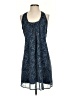 Converse One Star 100% Polyester Paisley Blue Casual Dress Size S - photo 1