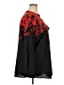 Calvin Klein 100% Polyester Print Black Long Sleeve Blouse Size 2X (estimated) - photo 4