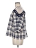Hayden 100% Polyester Blue 3/4 Sleeve Blouse Size M - photo 5