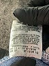 Chic 100% Cotton Blue Casual Pants Size 10 - photo 8