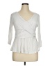 Torrid Ivory 3/4 Sleeve Top Size 1X Plus (1) - photo 1