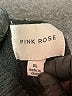Pink Rose Stripes Black Pullover Sweater Size XL - photo 7
