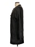 IRO 100% Silk Solid Black Long Sleeve Henley Size Lg (3) - photo 5