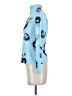 St. John Blue 3/4 Sleeve Blouse Size XS - photo 5