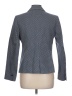 Chadwicks 100% Cotton Houndstooth Gray Blazer Size 10 - photo 2