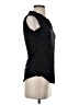 Max Studio Marled Black Sleeveless T-Shirt Size XS - photo 4