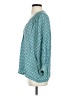 Joie 100% Silk Teal 3/4 Sleeve Silk Top Size S - photo 5