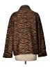 Erin London 100% Polyester Animal Print Brown Coat Size L - photo 2