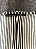 T Tahari Stripes Gray Long Sleeve Blouse Size L - photo 7