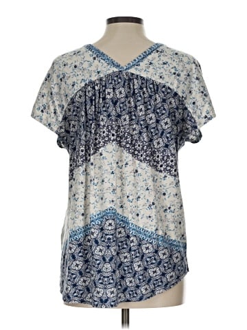 Lucky Brand Short Sleeve Blouse (view 2)