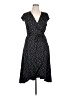 Madison 100% Polyester Polka Dots Black Casual Dress Size XL - photo 1
