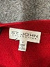 St. John Collection Solid Red Wool Skirt Size 6 - photo 4