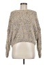 Paper Crane Tweed Gray Pullover Sweater Size M - photo 1