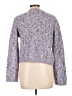 Assorted Brands Tweed Purple Cardigan Size L - photo 2