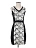 Annabelle 100% Polyester Graphic Gray Cocktail Dress Size S - photo 1