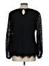 Worthington Black Long Sleeve Blouse Size L - photo 2