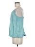 Amour Vert 100% Cupro Teal Sleeveless Blouse Size M - photo 5