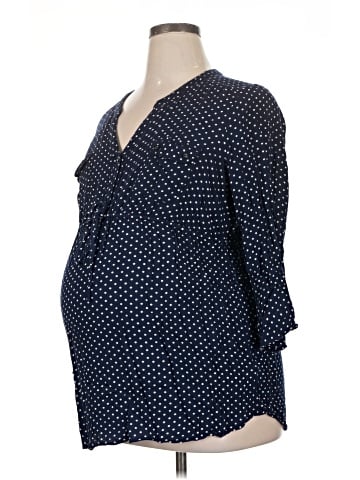 Motherhood 3/4 Sleeve Blouse (view 1)