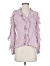 Parker 100% Silk Pink 3/4 Sleeve Silk Top Size XS - photo 1