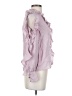 Parker 100% Silk Pink 3/4 Sleeve Silk Top Size XS - photo 4
