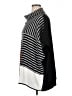 MING WANG Stripes Brown Poncho Size 1X - photo 5