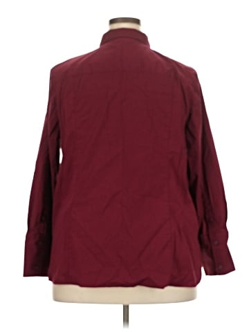 Lane Bryant 3/4 Sleeve Button-Down Shirt (view 2)
