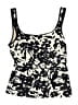 Relativity Floral Ivory Swimsuit Top Size 10 - photo 1