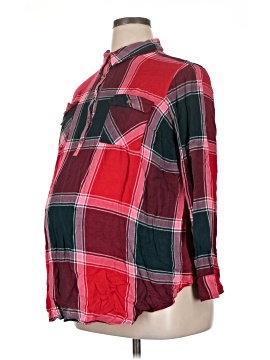 Isabel Maternity 3/4 Sleeve Button Down Shirt