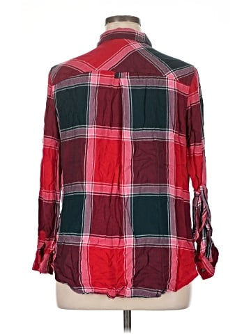 Isabel Maternity 3/4 Sleeve Button-Down Shirt (view 2)