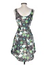 Kirra Graphic Gray Casual Dress Size S - photo 2