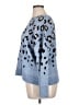 Nine West Animal Print Blue Pullover Sweater Size XL Petite - photo 5