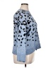 Nine West Animal Print Blue Pullover Sweater Size XL Petite - photo 4