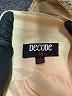 Decode 1.8 100% Polyester Metallic Gold Cocktail Dress Size 6 - photo 7