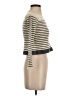 Club Monaco Stripes Tan Turtleneck Sweater Size S (estimated) - photo 4