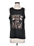Unbranded Black Sleeveless T-Shirt Size 1 - photo 1