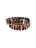 Unbranded Animal Print Brown Belt Size S - photo 1