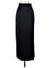 Oleg Cassini Solid Black Formal Skirt Size 10 - photo 1