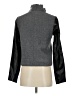 Vince. Chevron-herringbone Color Block Solid Gray Jacket Size S - photo 2
