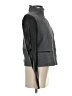 Vince. Chevron-herringbone Color Block Solid Gray Jacket Size S - photo 4
