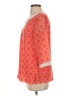 Jaclyn Smith 100% Polyester Orange 3/4 Sleeve Blouse Size S - photo 5