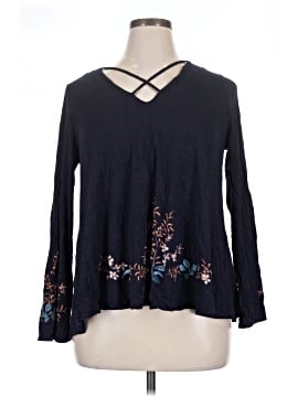 Karen Kane Long Sleeve Blouse (view 1)